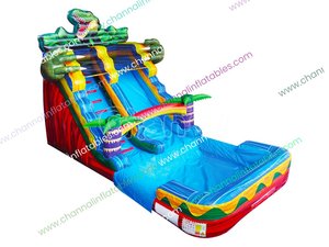 Hot Bán Thương Mại Sân Sau Khổng Lồ Lớn Inflatable Nước Trượt Hồ Bơi Nước Trượt Cho Người Lớn - Product Image 5