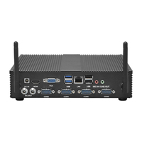 Terminal Punto de Venta Táctil, Panel PC Mini-ITX de Aleación de Aluminio con Ventilador, con Fuente de Alimentación, IP65 Resistente al Polvo, OEM, Caja de Ordenador con 8 Puertos USB