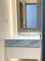 Dalle de pierre naturelle translucide en cristal de jade bleu diamant, bleu marine, épaisseur 18 mm, pour comptoir de salle de bain, table à manger