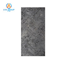 Revêtements muraux en pierre flexible de la marque LYA, dalles fines 1200*3000 mm, panneaux de pierre artificielle modernes pour l'extérieur, revêtement mural en briques, ignifuge