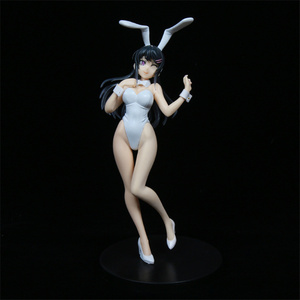21cm <span class=keywords><strong>Rascal</strong></span> ne rêve pas de Bunny Girl Senpai Sakurajima Mai Anime Figures PVC Action Toys - Product Image 5