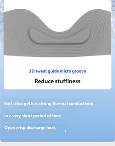 Genouillère en silicone respirante et flexible avec sangle réglable pour le soulagement de la douleur, idéale pour la protection au basketball et l'utilisation au printemps - Product Image 6
