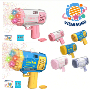 DREA Color Box - Máquina de <span class=keywords><strong>Burbujas</strong></span> Bazooka para Niños, Juguete de Verano, Pistola de Gel, Regalos, Nuevo Estilo Unisex, Tamaño Pequeño - Product Image 2