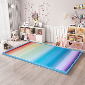 Tapis rampant en flanelle douce pour salon salle de jeux pour enfants chambre fabriqué à la machine - Product Image 5