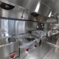 Camión de Comida de Acero Inoxidable Espejado Directo de Fábrica con Cocina Completa, Remolque Comercial Brillante para Negocios de Barbacoa