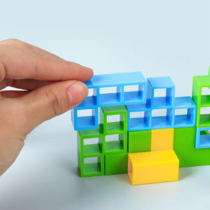<span class=keywords><strong>Tetra</strong></span> Tower Plastic Block Set Lernspiel zeug für Kinder Erwachsene Spiels tapel blöcke Balance Puzzle Building Assembly Bricks - Product Image 6