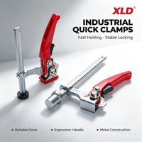 Pince à rail à cliquet Maxtool 60 mm à dégagement rapide en acier, garantie 1 an pour l'assemblage, le travail du bois et le bricolage