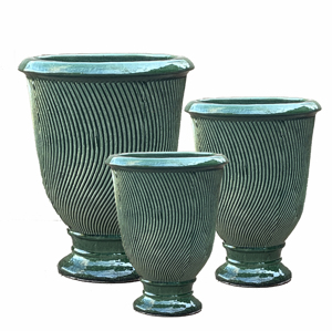 Kit de <span class=keywords><strong>pot</strong></span> de fleurs <span class=keywords><strong>en</strong></span> céramique, <span class=keywords><strong>pot</strong></span> <span class=keywords><strong>en</strong></span> <span class=keywords><strong>terre</strong></span> <span class=keywords><strong>cuite</strong></span> émaillé pour jardin <span class=keywords><strong>extérieur</strong></span>, <span class=keywords><strong>pot</strong></span> <span class=keywords><strong>en</strong></span> argile pour plantes, pour la plantation - Product Image 6