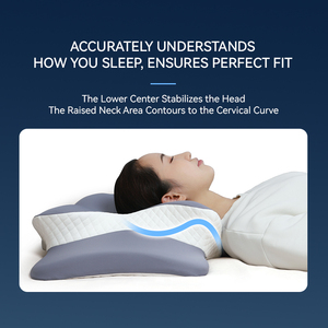 Wholesale Whale - Shaped Memory Foam <strong>Pillow</strong>, Head &amp; Neck Relax, <strong>Orthopedic</strong> Sleeping <strong>Pillow</strong> - Product Image 3