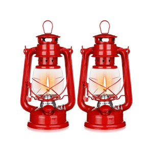 Lampe à pétrole rétro classique la plus récente en gros, 4 couleurs, lanternes portables à mèche, lumières décoratives - Product Image 1