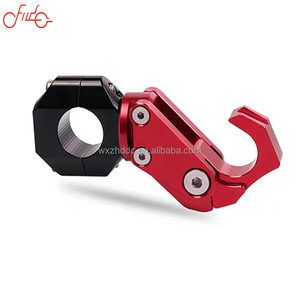 Evrensel 22MM-28MM yüksek yoğunluklu alüminyum alaşım gidon motosikletler için kanca tutucu kask askı-motosiklet vücut sistemleri - Product Image 3
