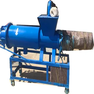Cow dung dewater machine animal manure water separator machine