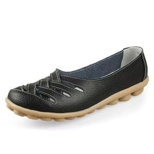 Fondo piatto traspirante cavo grandi dimensioni <span class=keywords><strong>43</strong></span> <span class=keywords><strong>44</strong></span> fori <span class=keywords><strong>scarpe</strong></span> da <span class=keywords><strong>donna</strong></span> tacco piatto morbido <span class=keywords><strong>donna</strong></span> mamma <span class=keywords><strong>scarpe</strong></span> estive mocassini - Product Image 5