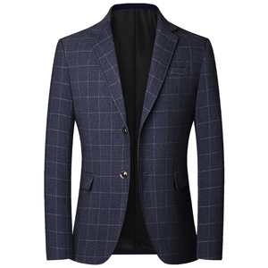 Nuova <span class=keywords><strong>giacca</strong></span> da <span class=keywords><strong>uomo</strong></span> di alta qualità <span class=keywords><strong>giacca</strong></span> da <span class=keywords><strong>uomo</strong></span> Slim Fit Plaid <span class=keywords><strong>Blazer</strong></span> da <span class=keywords><strong>uomo</strong></span> - Product Image 6