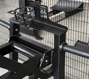 <span class=keywords><strong>Prensa</strong></span> de Pecho Comercial Ajustable de Acero para Pectorales, Tríceps y Hombros, Equipo de Entrenamiento de Fuerza para Gimnasio, OEM ODM - Product Image 5