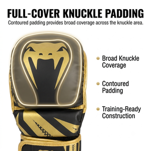 Gants de MMA personnalisés avec logo, paume ouverte, en <span class=keywords><strong>cuir</strong></span> PU, pour entraînement de kickboxing, grappling, respirants, pour hommes et femmes, OEM - Product Image 3