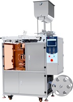 Machine d'emballage automatique pour le remplissage et l'emballage de sachets/pochettes, le comptage de pilules et de comprimés, avec moteur pneumatique de qualité alimentaire