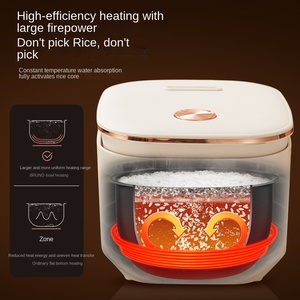 Grand cuiseur à riz 5L à écran tactile intelligent cuiseur multifonctionnel antiadhésif domestique électrique manuel alimentation directe d'usine - Product Image 6