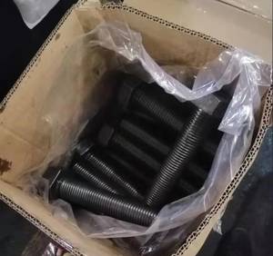 Chốt Cố Định Bán Chạy Nhất Các Nhà Sản Xuất M3-M72 Dacromet Màu Đen Mạ Kẽm HDG Bu Lông Đầu Lục Giác Có Vòng Đệm Và Đai Ốc - Product Image 3