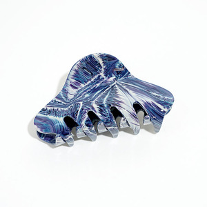 Pinza de Pelo Triangular Azul Simple Personalizada Unisex de Acetato, Pinza de Pelo de Moda, Personalizable al por Mayor, Accesorios para el Cabello de Alta Calidad - Product Image 1
