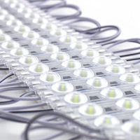 Module LED 220V 3 LED, blanc froid, module LED 110V 3 LED 2W, injection 2835, lumière publicitaire 3 LED, conforme ROHS, blanc chaud disponible