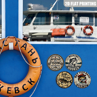La Educación Es Importante, Pero la Pesca Es Más Importante, Letrero Redondo de Metal, Decoración de Pared Retro y Divertida con Temática de Pesca para Cabaña