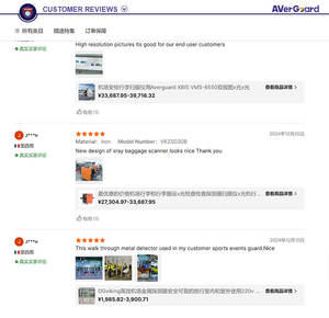 Röntgenbagagescanner met modellen 8065 en 10080 voor veiligheidsinspectie op luchthavens en metrostations - Product Image 6