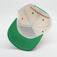Aanpasbare Performance Heren Riem 5 Panel A-Frame Petten Snapback Blank Baseball Petten Groothandel voor Borduren