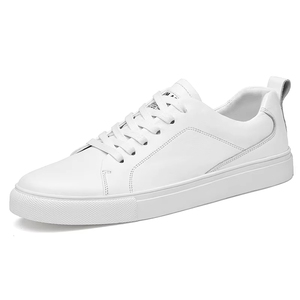 Özel Logo Baskılı Kaliteli PU Üst Yüzeyli Ayakkabı Üreticisi Orta Boy Rahat Spor Ayakkabılar Erkekler İçin OEM Etiketli - Product Image 1