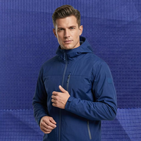 Tissu Ripstop 100% Poly 92gsm 75D*75D+75D Bleu Royal Profond Effet Visuel Type Trous pour Équipement d'Extérieur et Vêtements de Travail