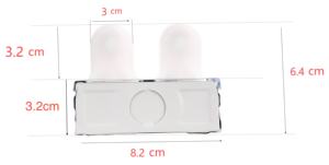 أنابيب إضاءة بطول 2 و4 أقدام، هيكل لمصابيح الفلورسنت، تركيبات إضاءة <span class=keywords><strong>T5</strong></span> وT8 <span class=keywords><strong>LED</strong></span> مع عاكس - Product Image 5