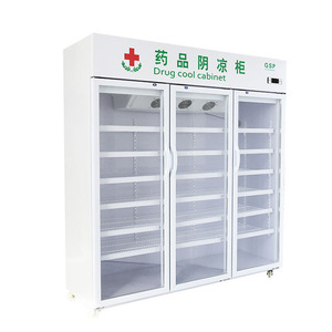 Combinazione frigorifero-congelatore da laboratorio a 3 porte 1200L con frigorifero in vetro verticale a doppia temperatura - Product Image 3
