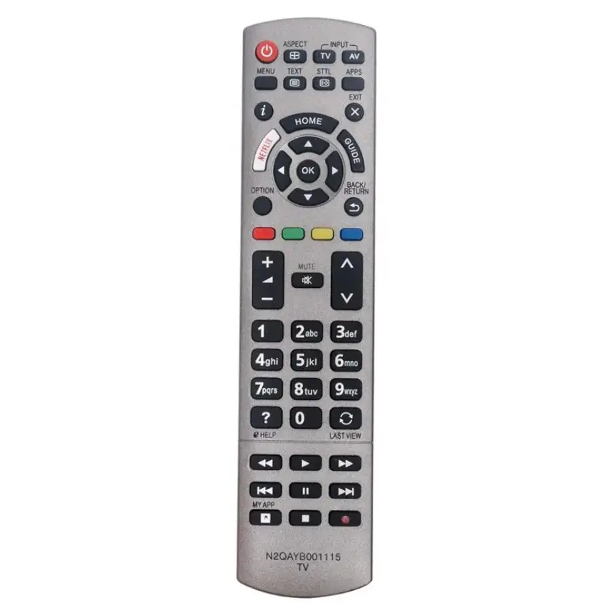 RCU fábrica Prime precio IR personalizado en stock con control remoto universal de alta calidad N2QAYB001115 para Panasonic Smart TV