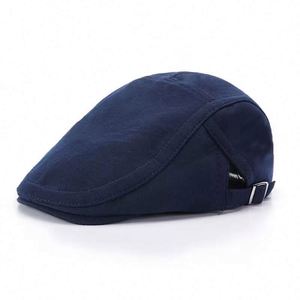 Casquette de golf décontractée en coton personnalisée pour l'hiver avec logo sur mesure, couleur noire et marron, fabriquée en Chine pour hommes - Product Image 4