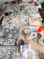 LX Stone Custom-Made Modern Marble Mosaic Artistic Tile Design Famous 'Tree Life' Picture Polished Big Slab for Villa