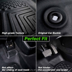 Tapetes de Piso 3D de TPE Impermeables, Hechos a Medida para FIAT <span class=keywords><strong>Cronos</strong></span> 2025 2026 de 5 Plazas, Duraderos, para Todo Clima, para Vehículos con Volante a la Izquierda - Product Image 4