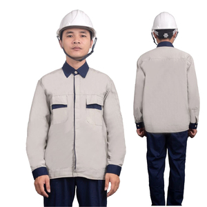 Camisa de uniforme industrial para hombres y mujeres Tela duradera para trabajadores de la construcción - Product Image 4