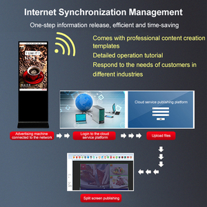 Bán buôn kỹ thuật số biển hiển thị 55 inch màn hình cảm ứng cửa hàng quảng cáo Màn hình 43 inch LCD kỹ thuật số biển và hiển thị video - Product Image 5