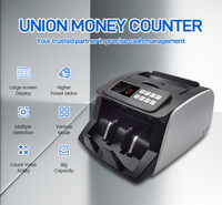 Machine de comptage d'argent UN-10 Compteur de billets portable LCD Compteur d'argent multi-devises avec affichage LED
