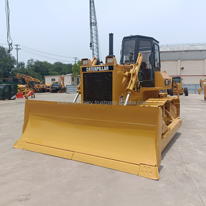 เครื่องรวบรวม D6G แมวแบบไฮดรอลิกเครื่องขุดดินแบบญี่ปุ่นรถเกลี่ยดินสภาพสมบูรณ์ - Product Image 3