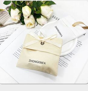 Sac à rabat en coton biologique et lin pour l'aromathérapie automobile, la garde-robe, la chambre à coucher, parfum durable, à utiliser avec des bracelets et des lunettes - Product Image 3