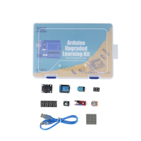 Kit de démarrage électronique éducatif KUONGSHUN R3 pour l'électricité, composants électroniques programmables DIY pour Arduino UNO