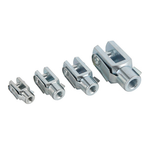 Horquilla de Conexión Mecanizada Niquelada |   Conector Mecánico Personalizado No Estándar para Cilindros Hidráulicos - Product Image 5