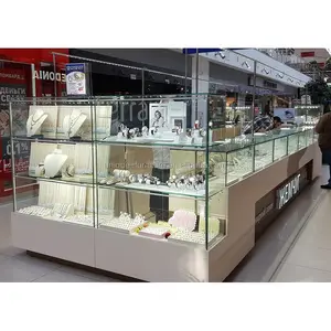 Vendita al dettaglio centro commerciale chiosco Stand espositore negozio di gioielli vetrina gioielleria mobili chiosco di gioielli