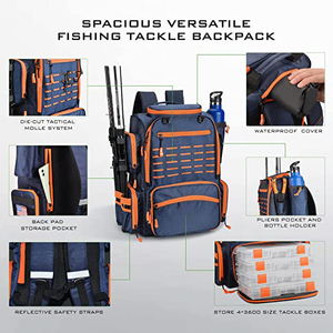 Appât <span class=keywords><strong>Boss</strong></span> <span class=keywords><strong>sac</strong></span> à dos <span class=keywords><strong>de</strong></span> pêche <span class=keywords><strong>sac</strong></span> à dos <span class=keywords><strong>de</strong></span> pêche avec porte-canne <span class=keywords><strong>sac</strong></span> <span class=keywords><strong>de</strong></span> matériel <span class=keywords><strong>de</strong></span> pêche avec housse <span class=keywords><strong>de</strong></span> pluie - Product Image 3