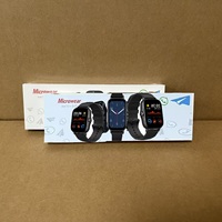 Reloj Inteligente Microwear Popular de 2.06 Pulgadas para Hombre y Mujer X12 AI con Correa de Gel de Sílice, Resistente al Agua IP67, Función de Calendario