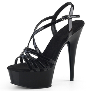 Party 15cm Sexy Gladiator Full Dress <strong>Platform</strong> Thin <strong>Heels</strong> 6Inch Women's Gothic <strong>Open</strong> <strong>Toe</strong> Exotic Dancer Cross Dressing Fetish Bride - Product Image 2