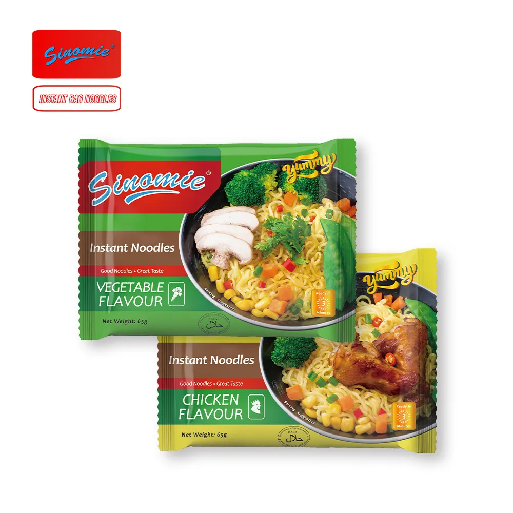 [SINOMIE] Wholesale Chinese Imported HALAL Food Products vegetable flavor Instant Noodles