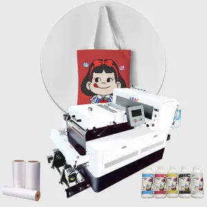 Leaf Hot Selling Digital Dual XP600 DTF Printer A3 T-shirt Printing Machine A3 DTF Inkjet Printer For Cloth Textile Printing