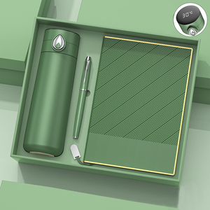 Bán buôn khuyến mại mặt hàng quà tặng sang Trọng Chai nước bằng thép không gỉ Quạt di động tùy chỉnh văn phòng kinh doanh Bộ quà tặng của công ty - Product Image 4